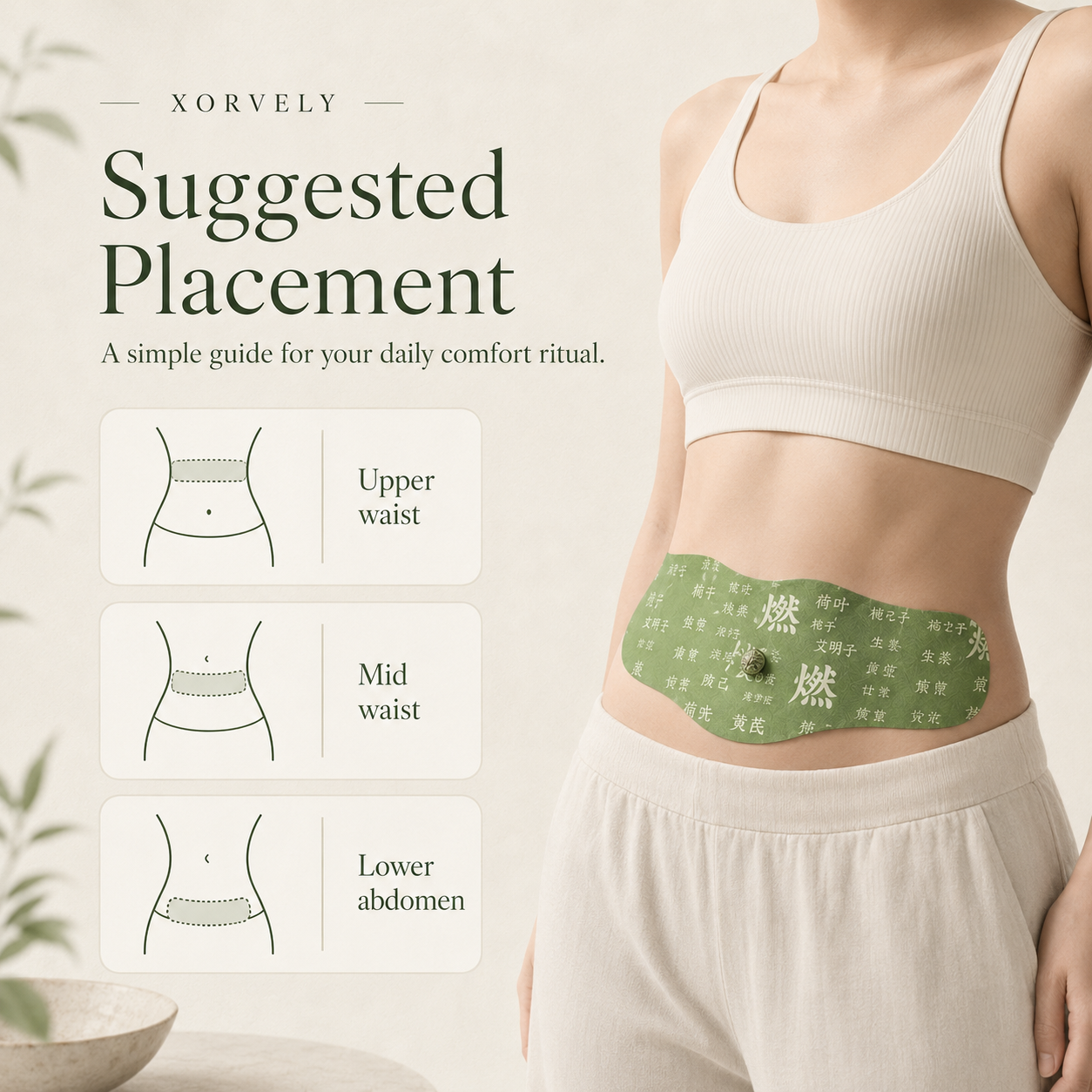 Xorvely Japanese Herbal Comfort Patch