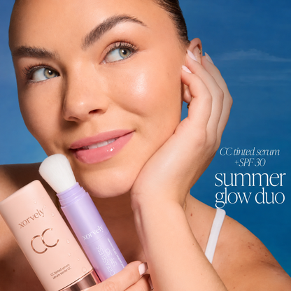 Summer Glow Duo | CC Tinted Serum + SPF 30 Brush Powder