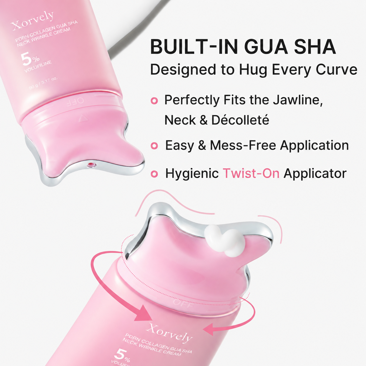 PDRN Collagen Gua Sha Neck Cream