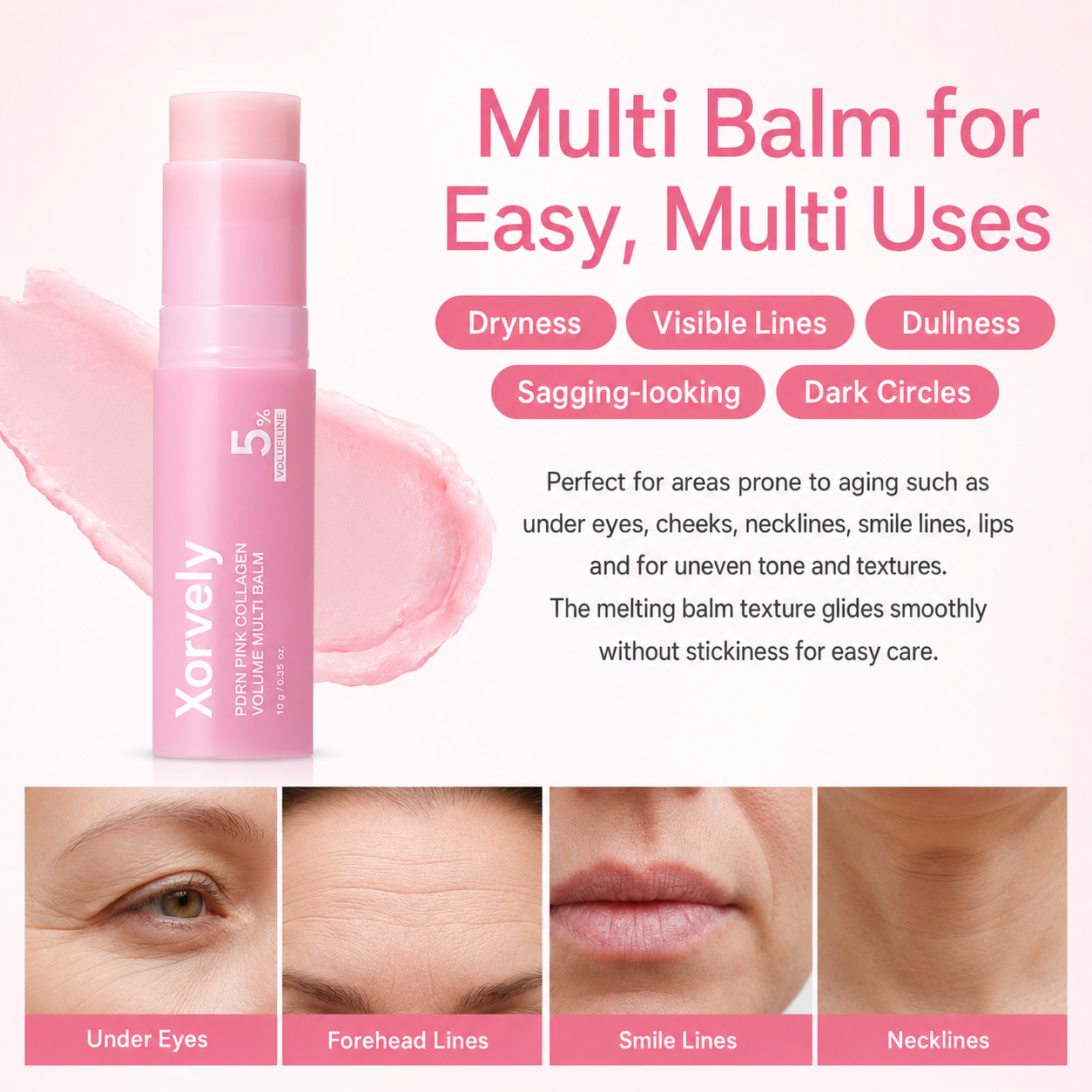Xorvely PDRN Pink Collagen Volume Multi Balm