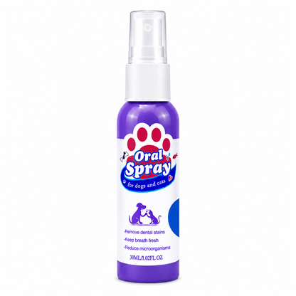 Pet Oral Spray – Fresh Breath & Daily Plaque Care for Dogs & Cats