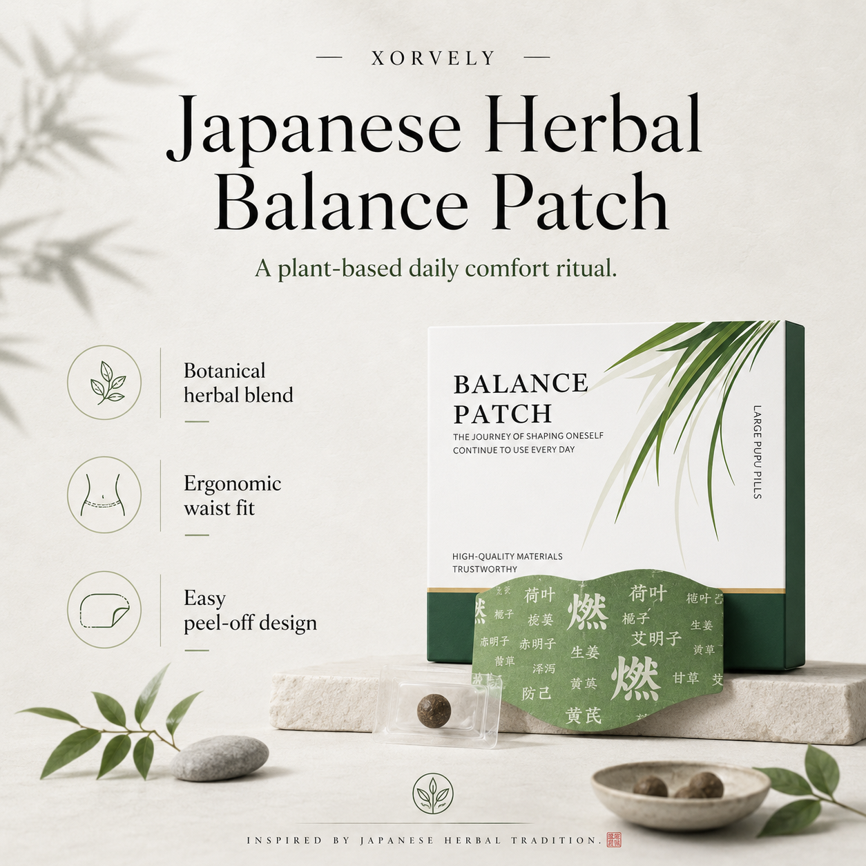 Xorvely Japanese Herbal Comfort Patch