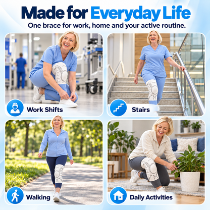 Adjustable Knee Support Brace – Compression & Stability for Everyday Movement