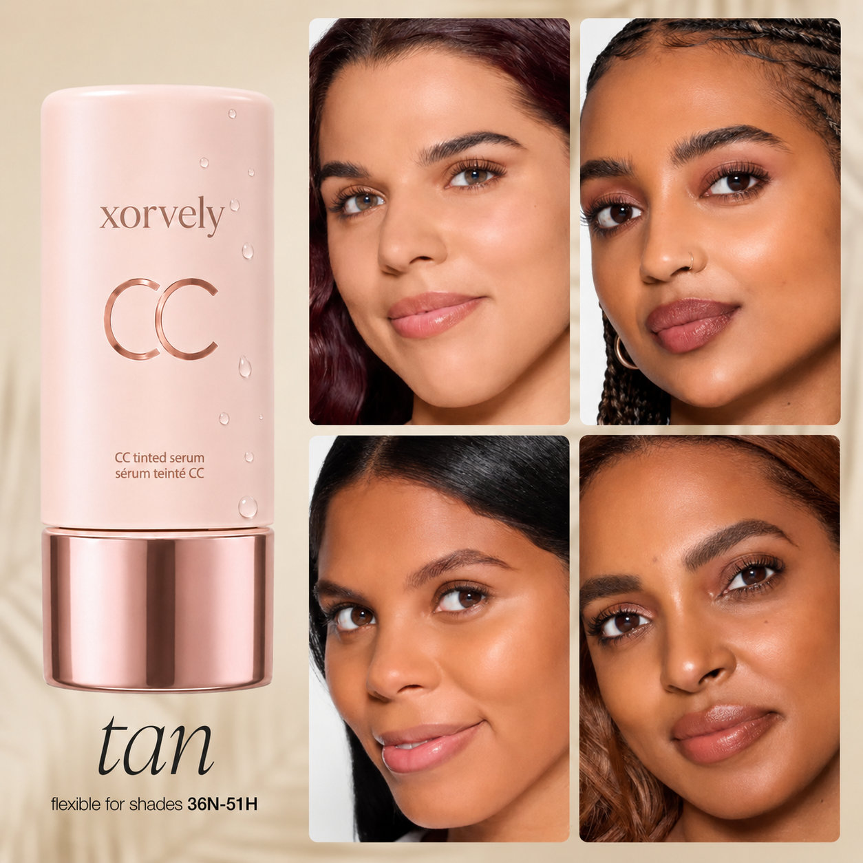 Summer Glow Duo | CC Tinted Serum + SPF 30 Brush Powder