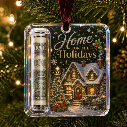 🔥Last day with huge discounts! – ✨🎄Christmas Cash Gift Holder Ornament