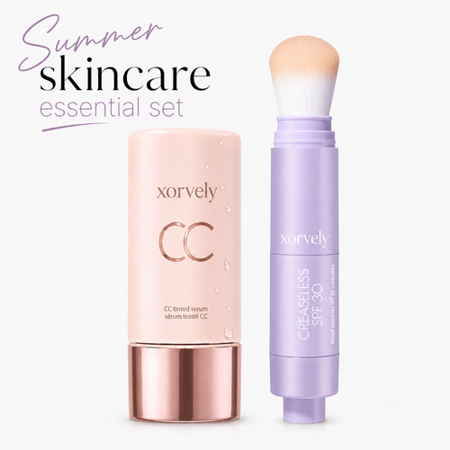 Summer Glow Duo | CC Tinted Serum + SPF 30 Brush Powder